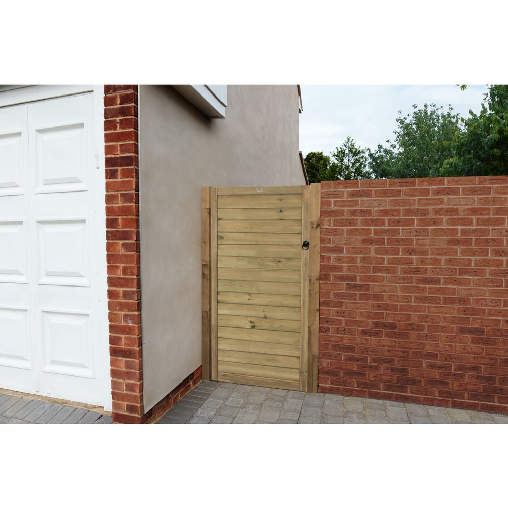 Forest Garden Horizontal Tongue and Groove Gate 6ft Brighton Shop